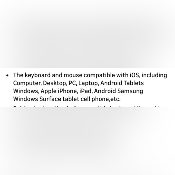 Wireless Bluetooth Keyboard and Mouse YOU Pick one - Picture 7 of 7